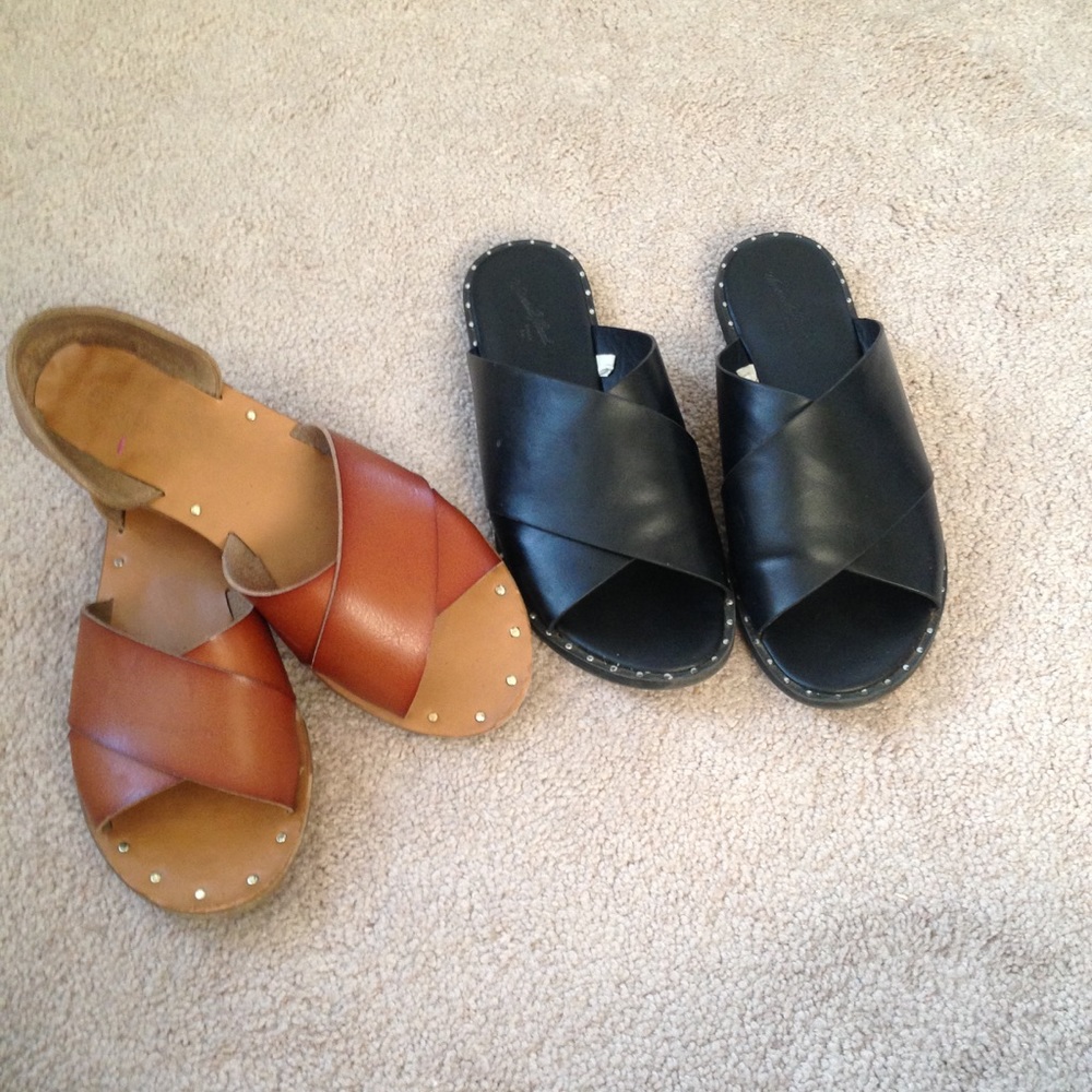 2 pairs of Target sandals